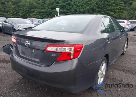 2012 Toyota Camry Se из США, поврежденный, VIN 4T1BF1FK0CU567999